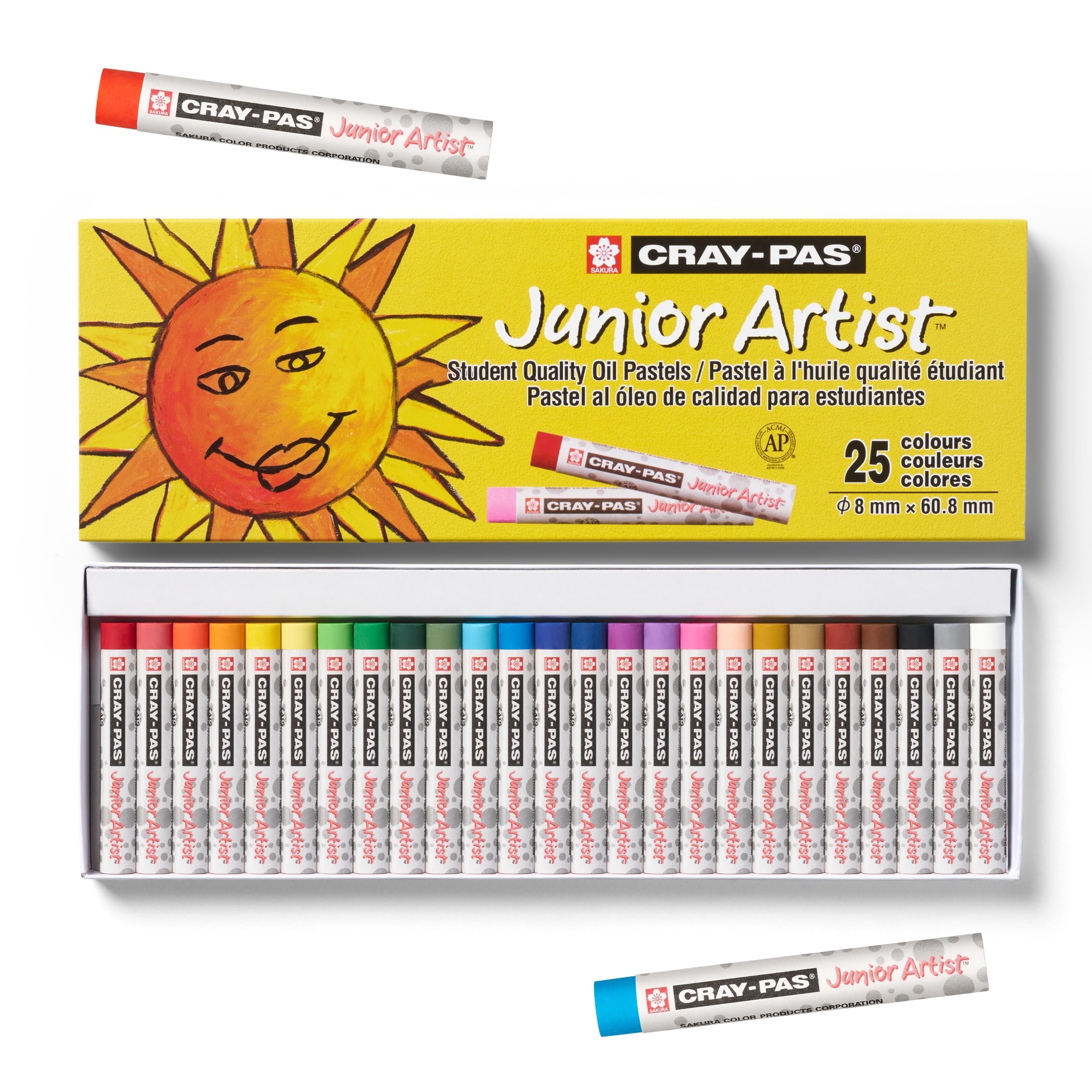 Amazon.com: SAKURA Cray-Pas Junior Artist Assorted Color Oil
